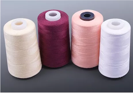 Viscose ring compact spun yarn cones for fabric manufacturing